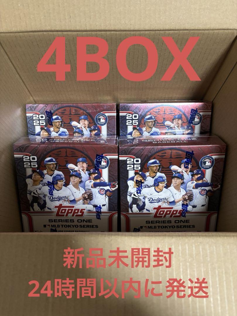 2025 Topps Baseball Series1 MLB 東京 4BOX