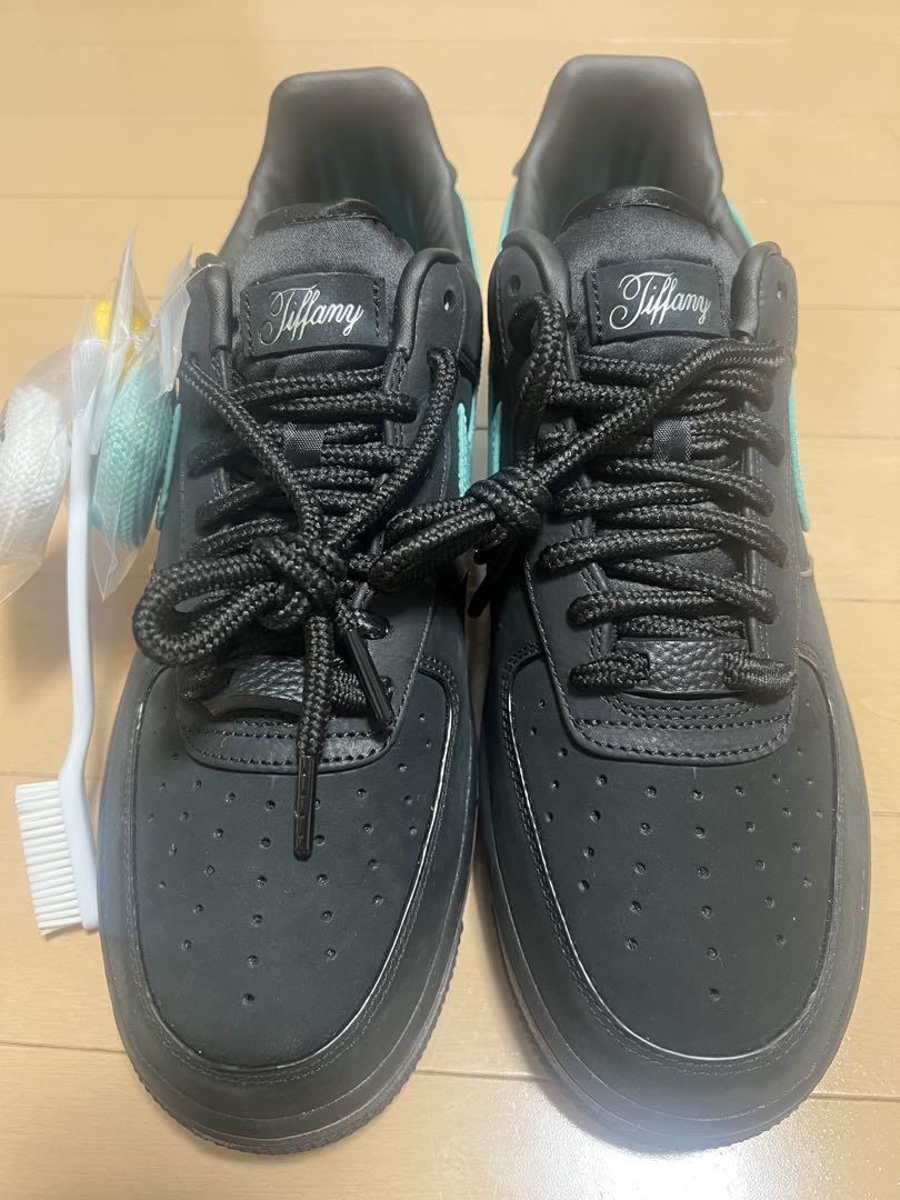 Tiffany Nike Air Force 1 ブラック|ティファニーブルー