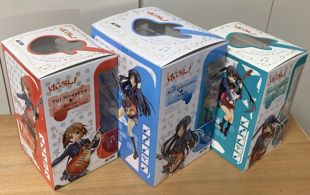 【美品、一部難あり】アルター／けいおん！1/8スケールフィギュア5体セット