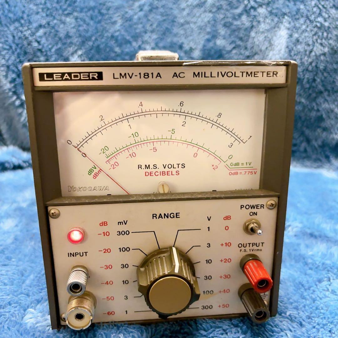 LEADER LMV-181A ACミリボルトメーター