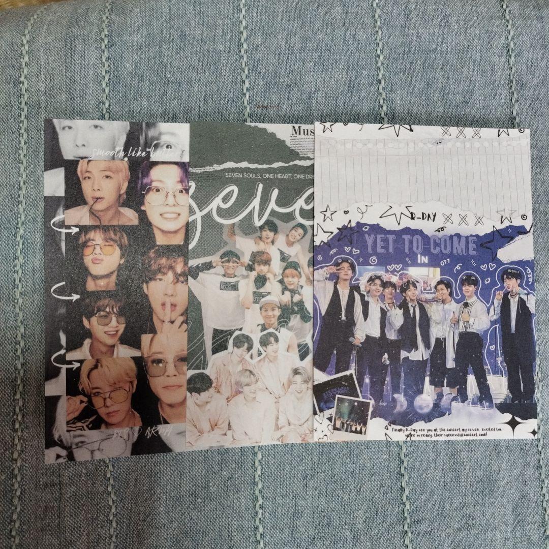 ン 大人気 新品 ノ BTSオールメモ帳 韓国製作者様 15種×各2枚ずつ 30枚セット アイドル