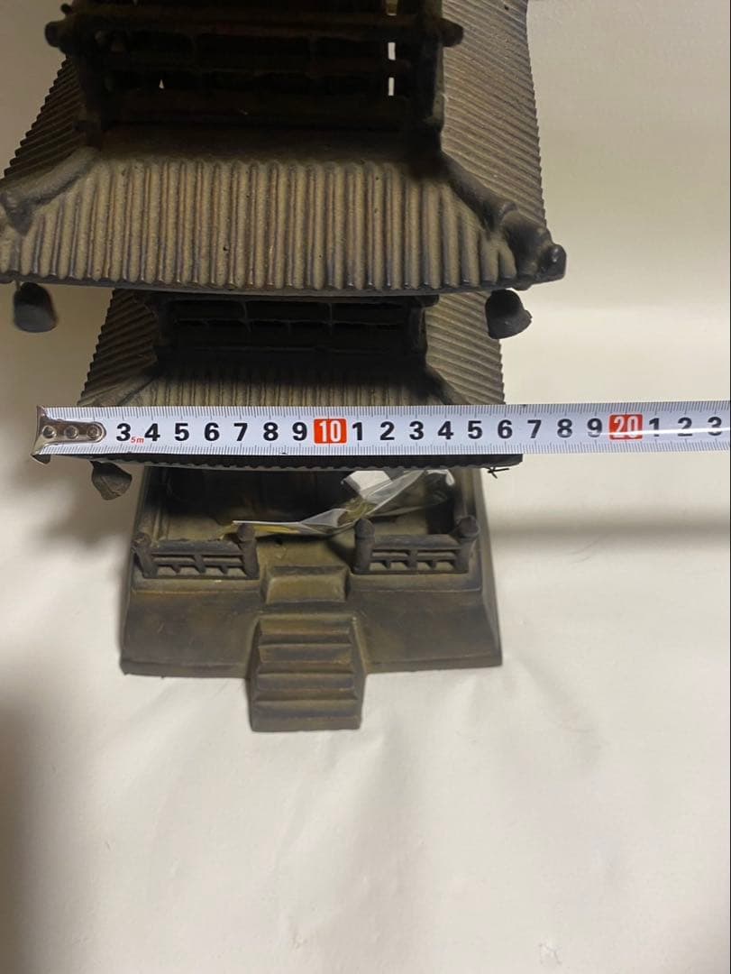 五重塔 金属製 置物 骨董 インテリア アンティーク 昭和レトロ 五重塔 金属製 置物 骨董 インテリア アンティーク 昭和レトロ