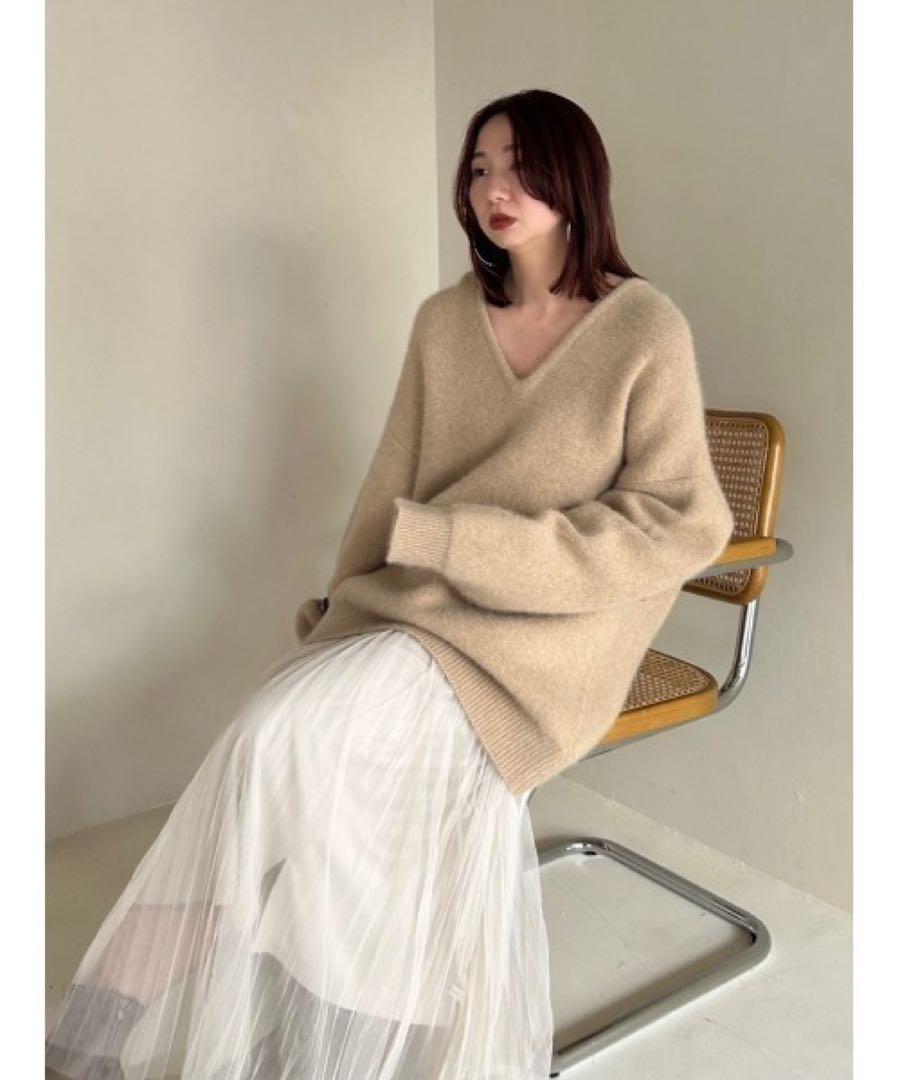 FRAY I.D ニットフーディー