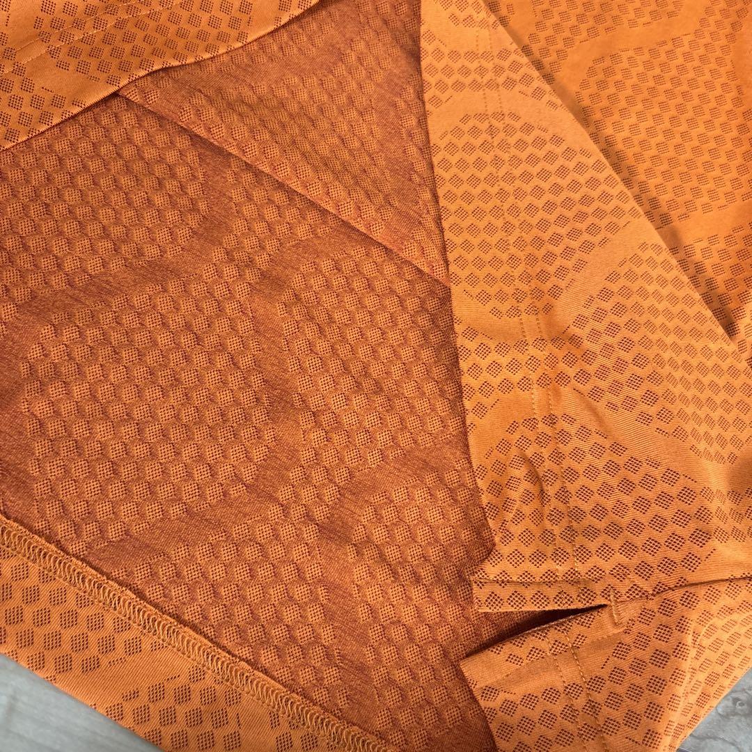新品 ジェイリンドバーグ メンズ ポロシャツ 春夏 オレンジ M
