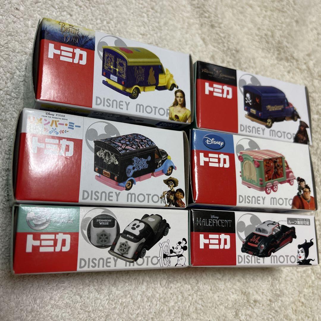 ディズニーモータース　6台セット