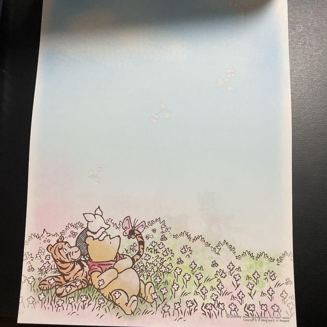 ディズニーストア限定 くまのプーさん レターセット ノート メルカリ