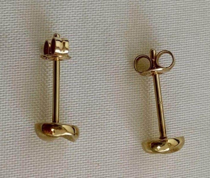 K18/18金/インプレッセ/IMPRESSE/トカゲ彫りのピアス