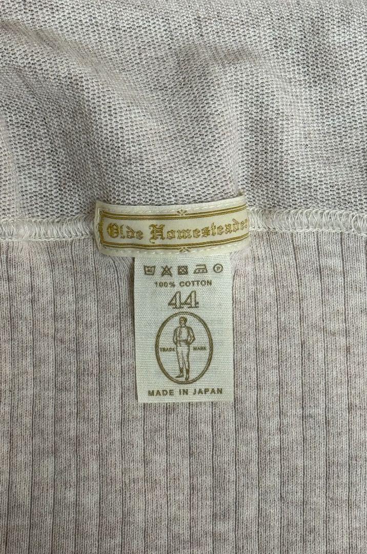 OLDE HOMESTEADER エキストラコットンジャージーカーディガン