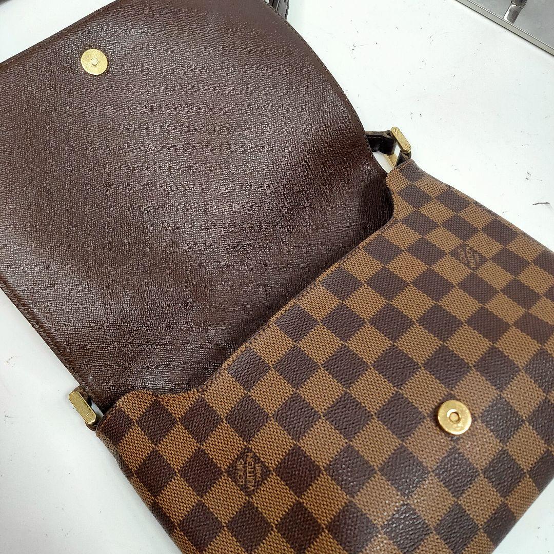 極美品 LOUIS VUITTON ダミエエベヌ ミュゼットタンゴ ショルダー 画像7