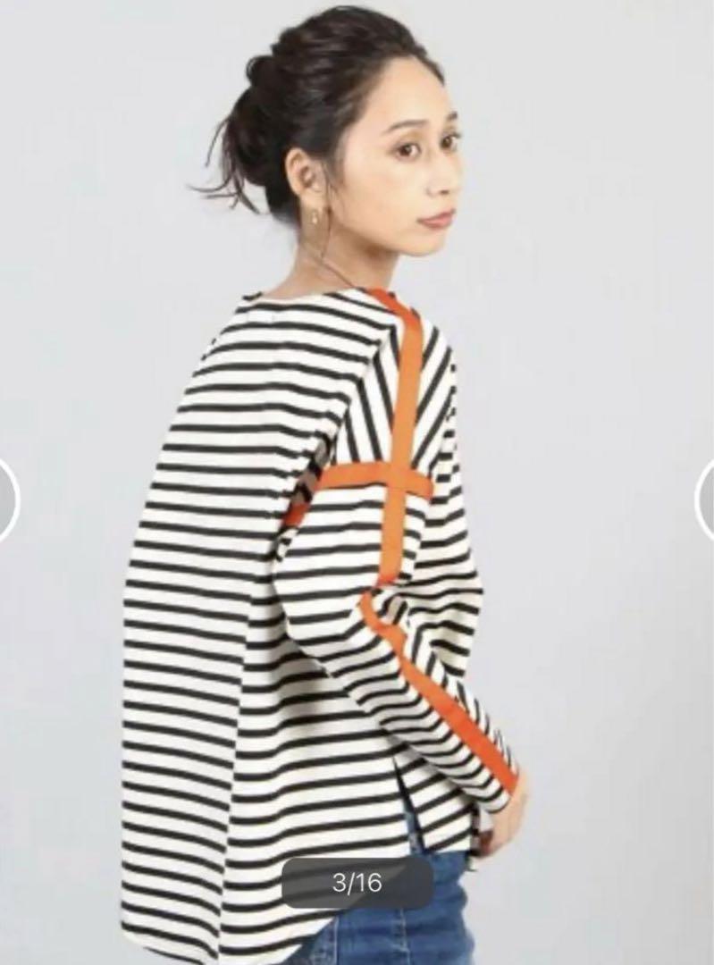 ヤマダヤ　スコットクラブ　新品　ロゴワッペンボーダートップス