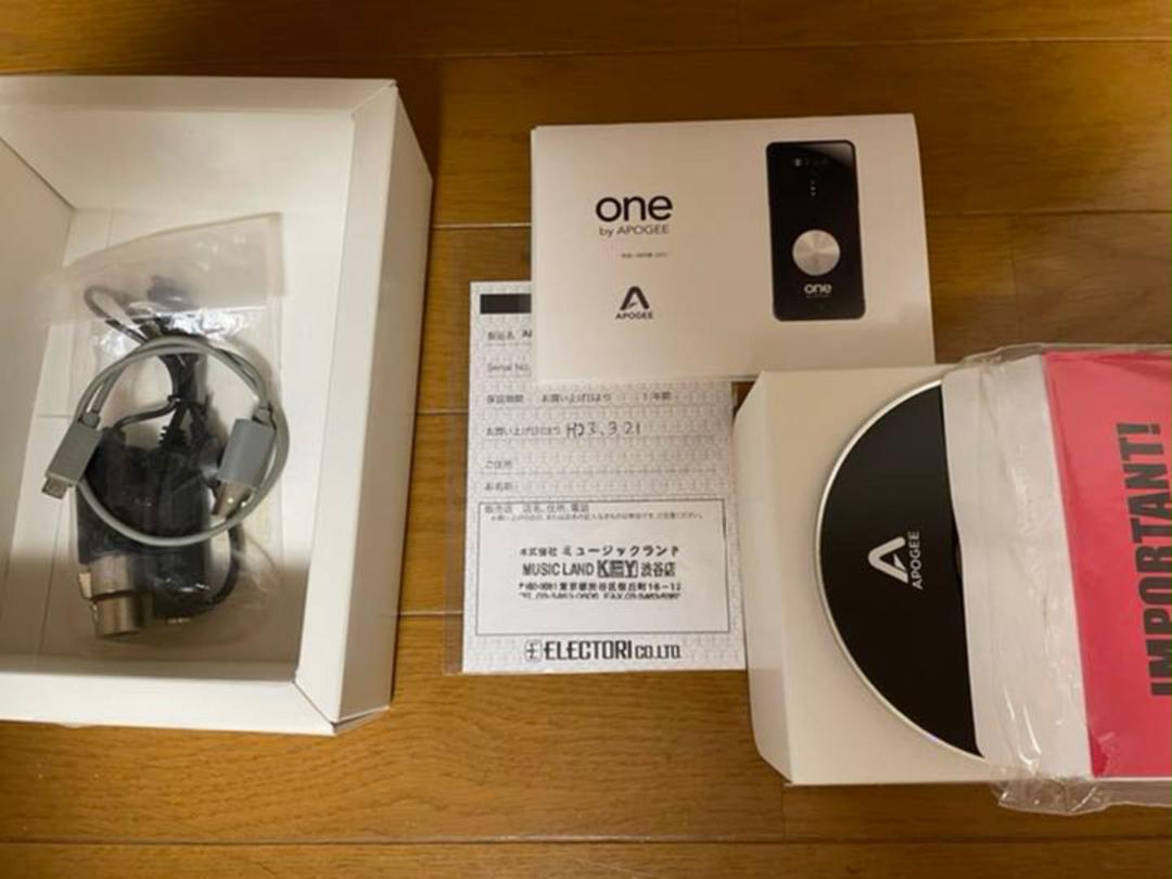 わりのケー Apogee Mac専用USBオーディオインターフェイス f63TI-m71159257933 ONE すので