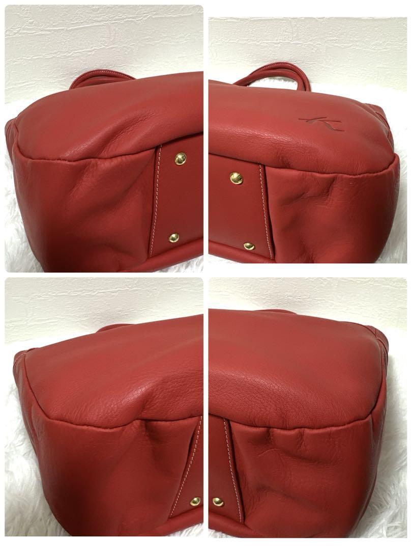 極美品✨Kitamura キタムラ トートバッグ ハンドバッグ レザー