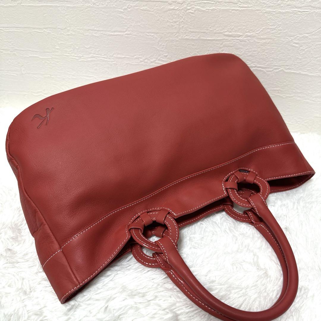 極美品✨Kitamura キタムラ トートバッグ ハンドバッグ レザー