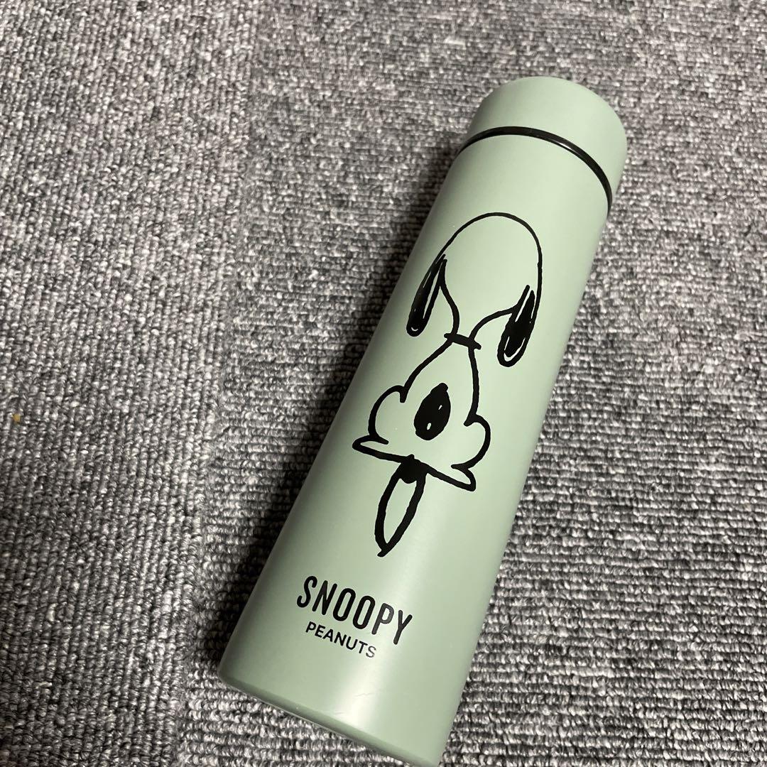 SNOOPY 大人デザインの スリム保冷・保温ボトルリンネル付録