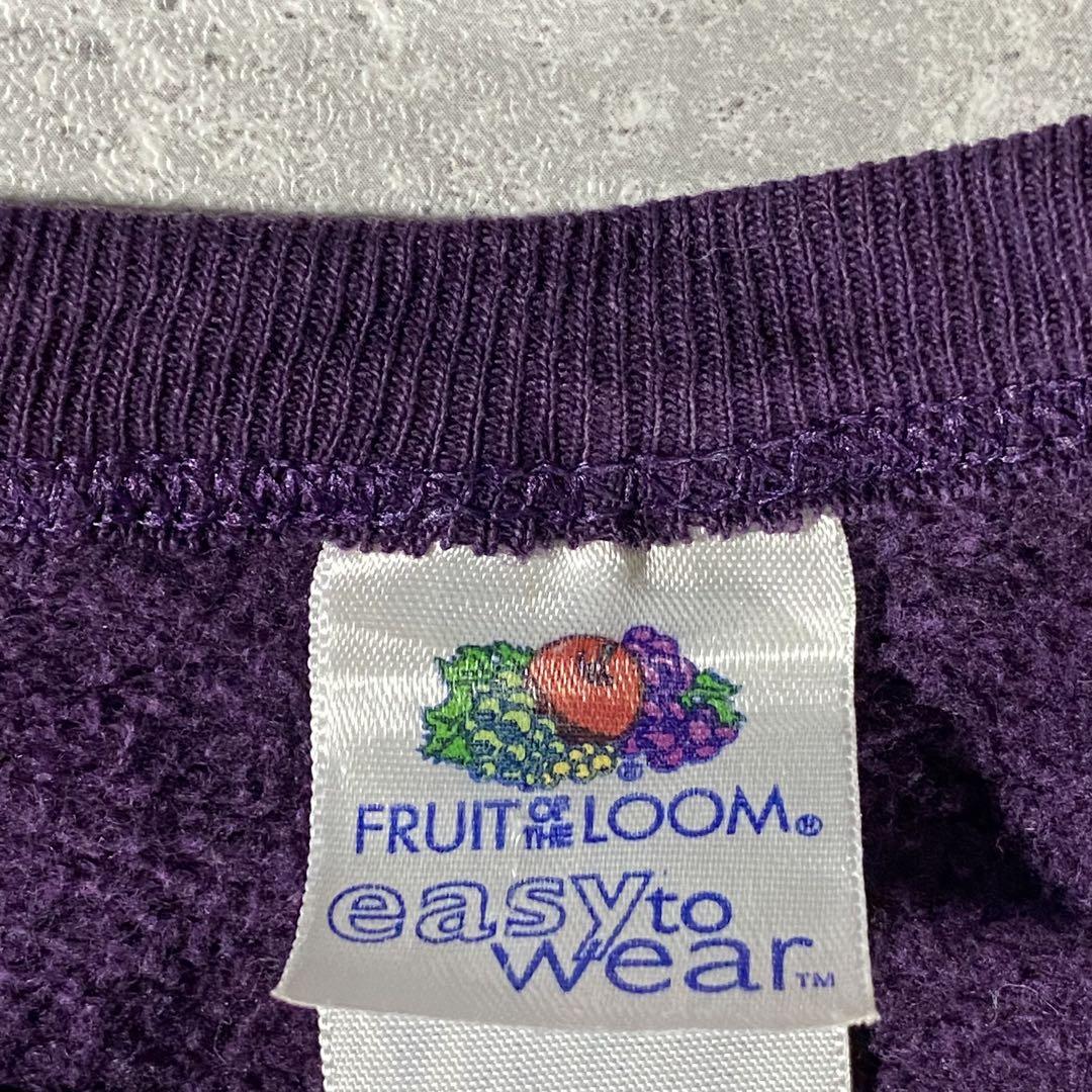 FRUIT OF THE ROOM 00s 無地スウェット Y2K ノームコア