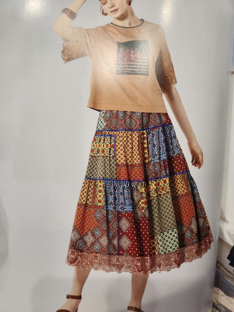 インポートロッサスカート未使用品春夏物 45,000円