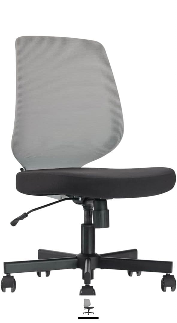 オフィスチェア メッシュ背もたれ バイカラーSMALL-03