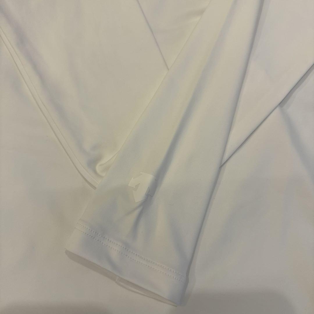 新品未使用 デサント モックネックインナーシャツ メンズL 白黒