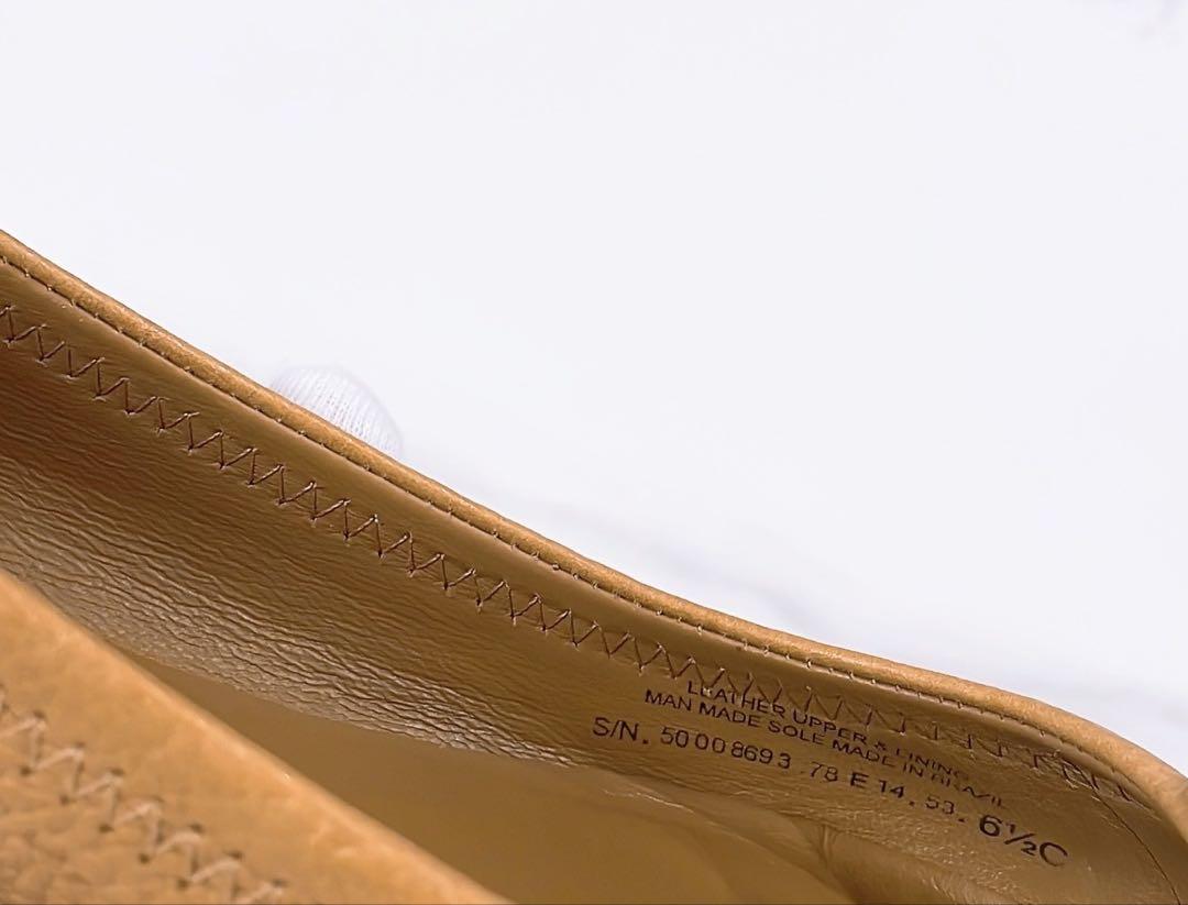 美品 TORY BURCH 正規品トリーバーチ本革フラットシューズ