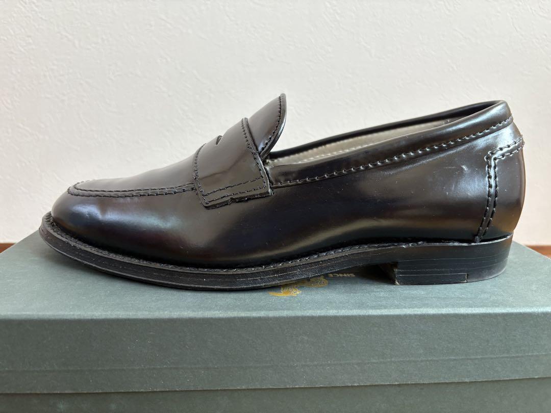 maxi2020Alden 9626 ペニーローファー6 1/2 E黒