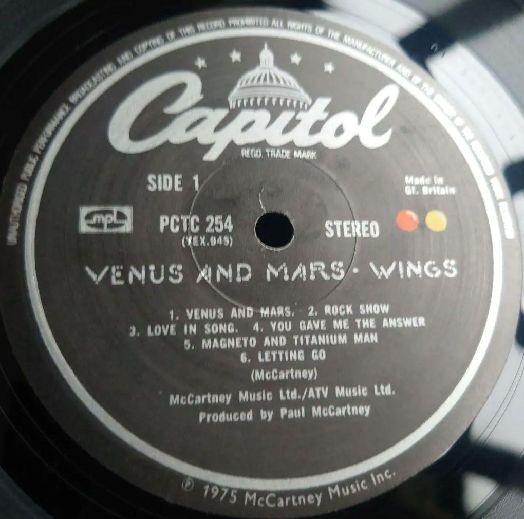 UK初版/WINGS VENUS AND MARS