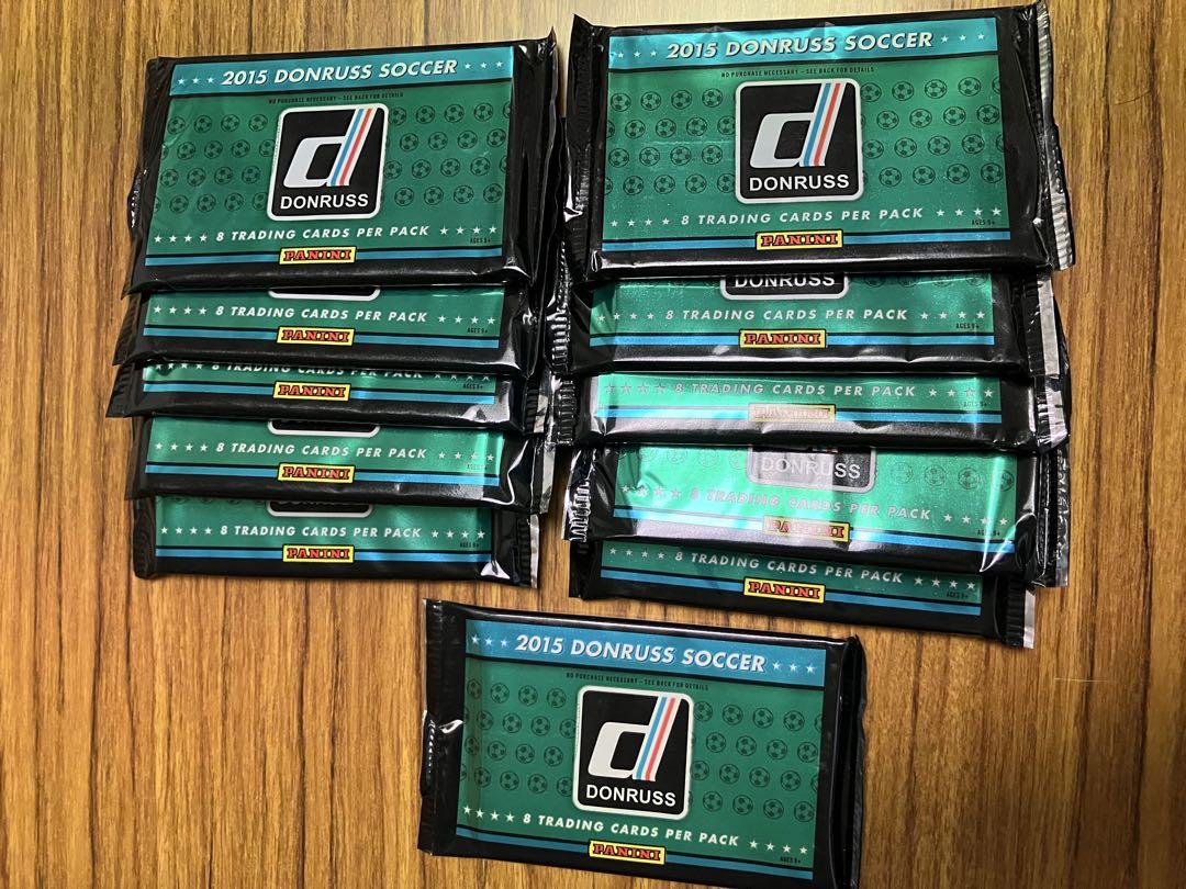Panini 2015 Donruss Soccer 11パック 未開封