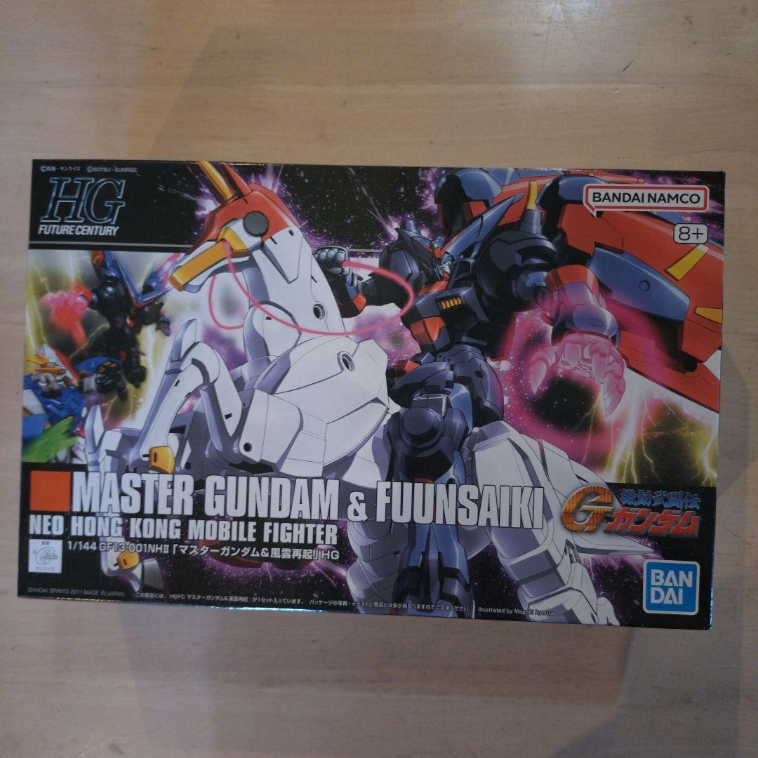 RG シャイニングガンダム + HG マスターガンダム&風雲再起 2つセット
