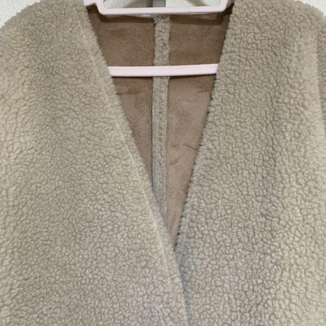 fdom longer boa coat ボアコート ロングコート