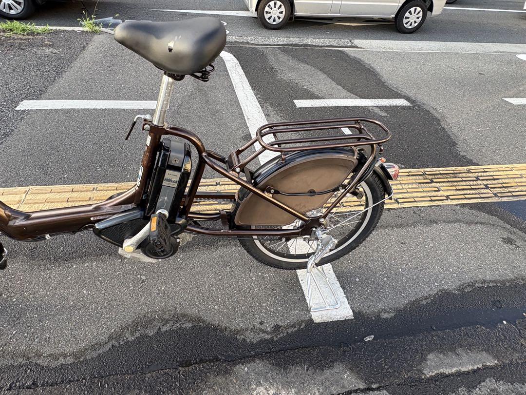 中古20インチブリヂストン電動アシスト自転車 8.9Ah 大阪 - メルカリ