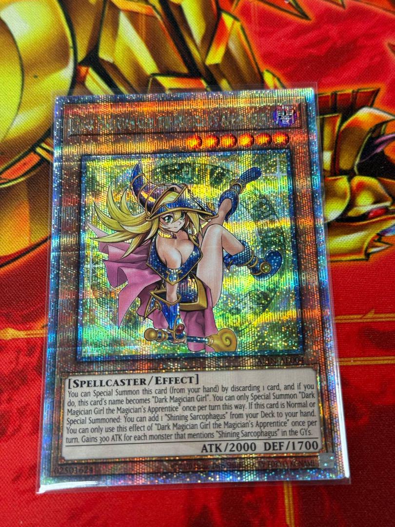 遊戯王　魔術師の弟子 - ブラックマジシャンガール　泰亜　25th クォシク