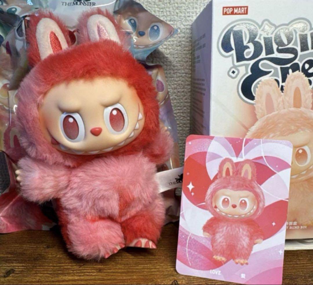 正規品 ラブブ Big into Energy LABUBU ４体セット POP MART 正規品 即納 THE MONSTERS Big into Energy 1ピース