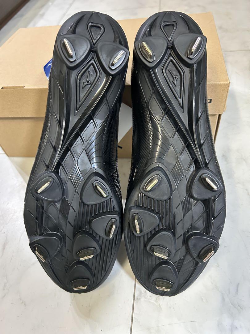 Mizuno 野球シューズ スパイクワイド ブラック 箱付き
