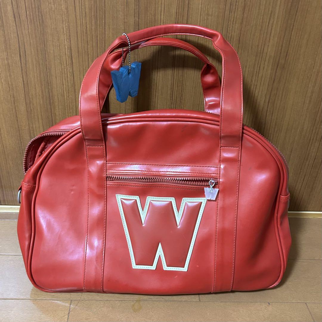 Ｗ＆LT ミニボストンバッグ　Wキーホルダー付
