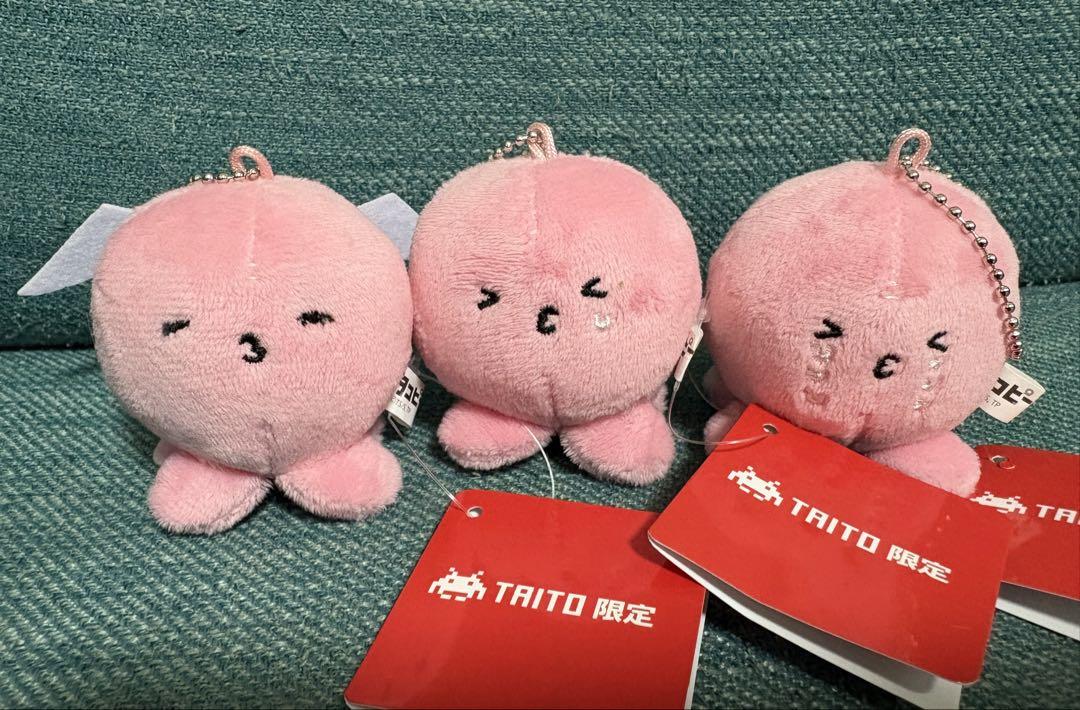 タコピーの原罪 マスコット ぬいぐるみマスコット ボールチェーン 3個セット