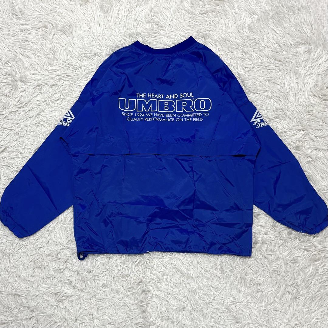 未使用保管品✨UMBRO アンブロ 00s Y2K ナイロンセットアップ ブルー