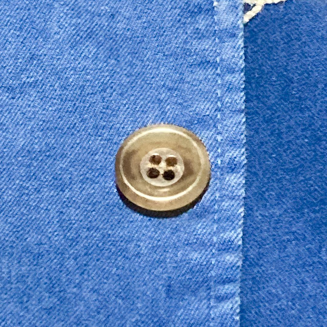 ヒステリックグラマー デニム風　ジャケット 刺繍ロゴ バックロゴ