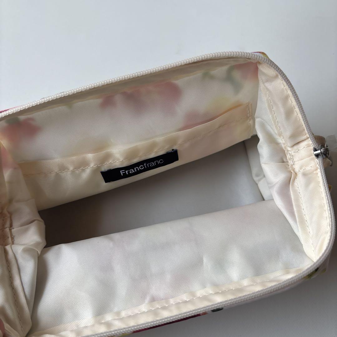 新品　Franc franc ロワジール　花柄　7点セット　トラベルポーチ