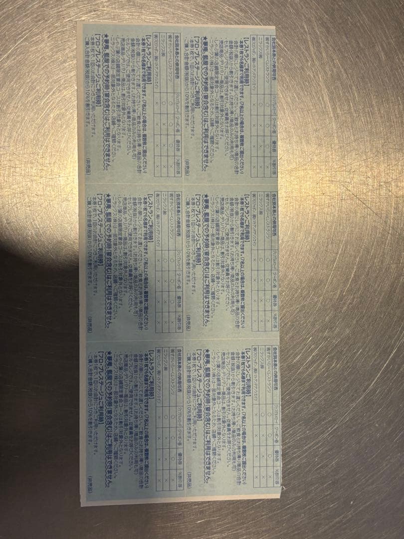 すかいらーく 25%割引券 9月末 6枚×4