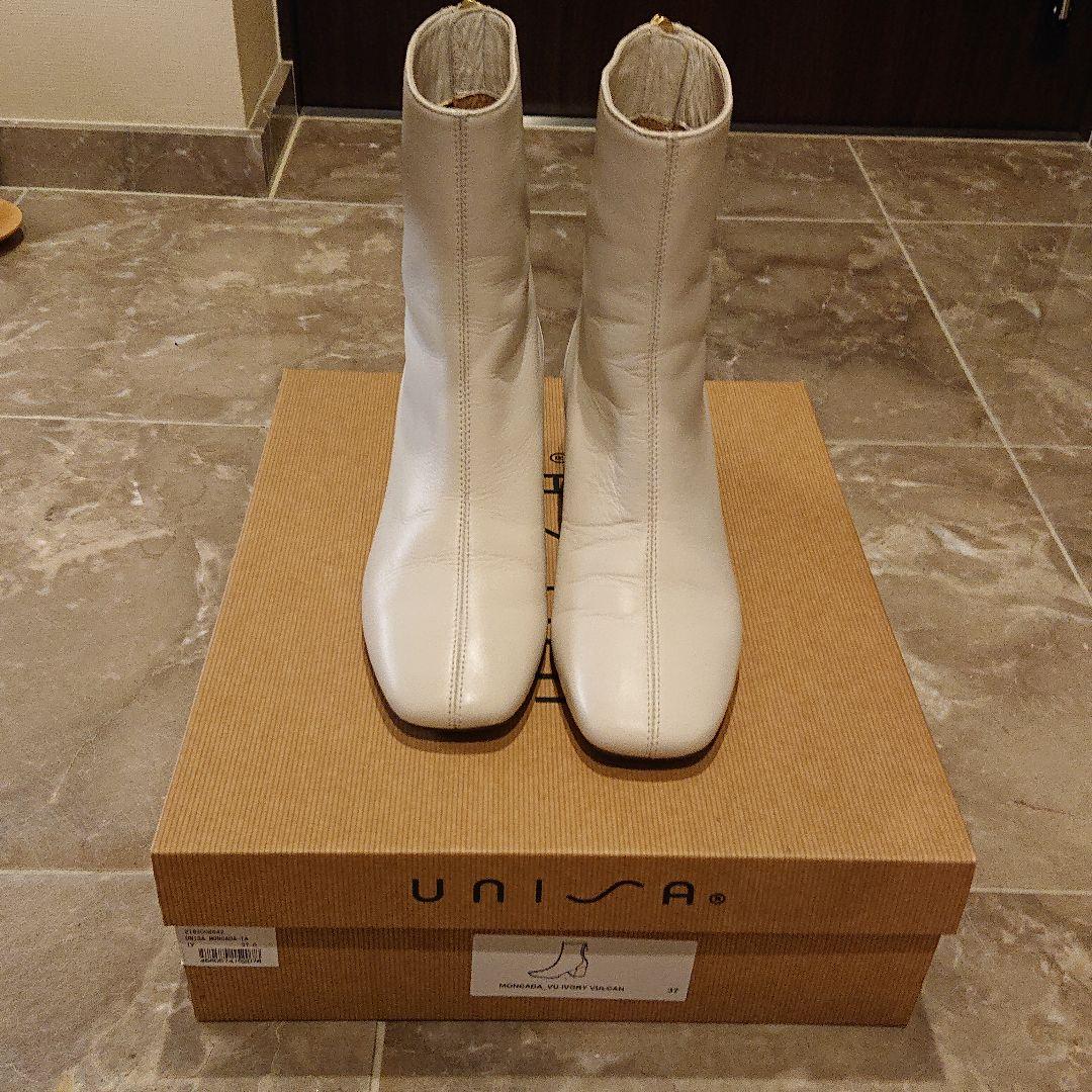 格安100%新品 unisa 白 AEn7N-m71186648195 ショートブーツ お得超激得