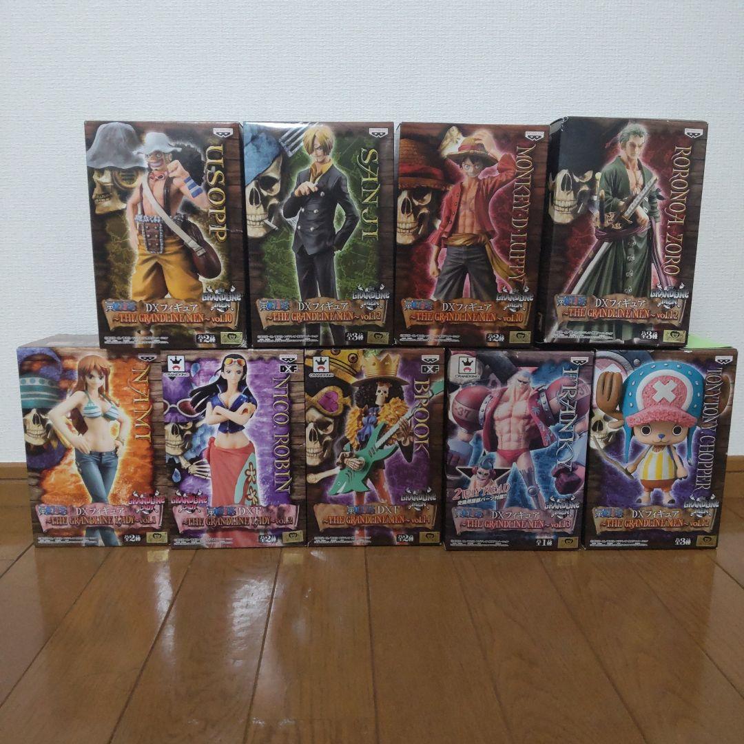 麦わらの一味　新世界編　　GRANDLINEシリーズ　フィギュアセット