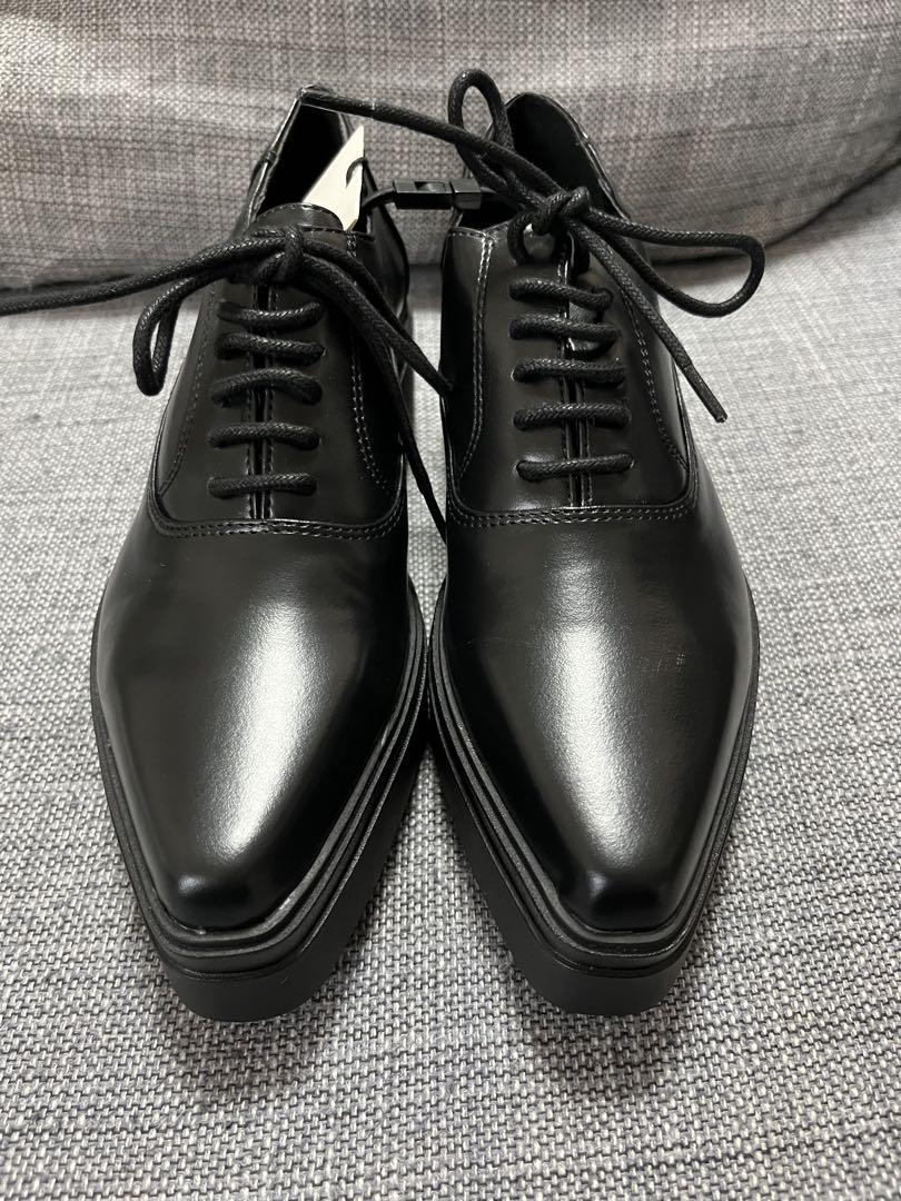 ZARA オックスフォード 厚底 靴