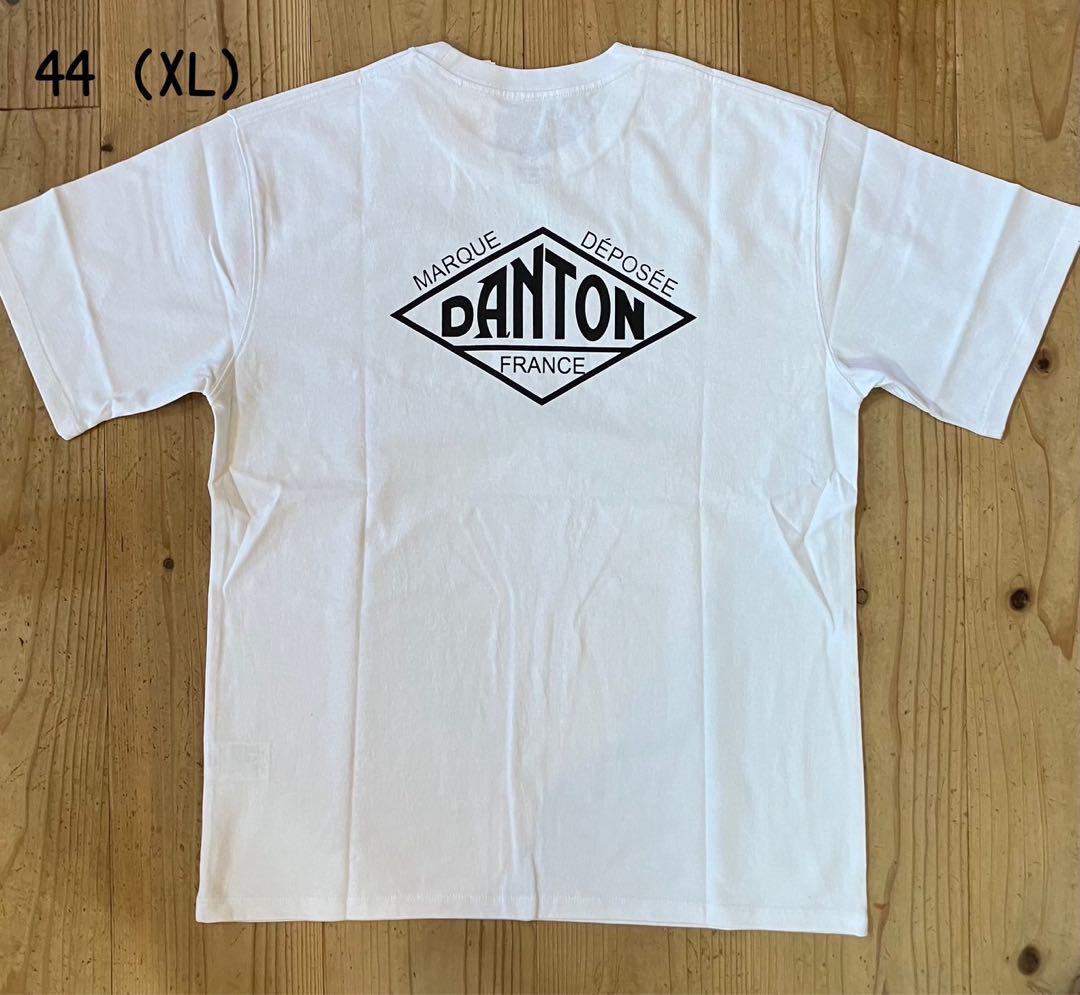 美品　DANTON 半袖シャツ サイズ44 ホワイト danton 半袖シャツ ホワイト 44
