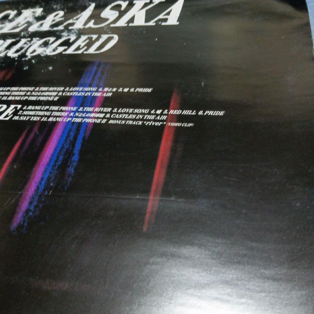 CHAGEandASKA　アンプラグドライブ　当時物ポスター