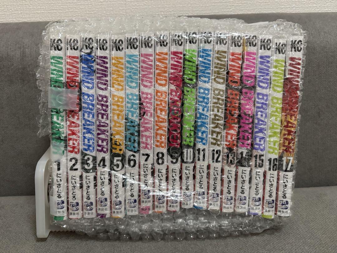 WIND BREAKER 漫画セット 1巻から17巻 ウィンブレ 帯付き 美品