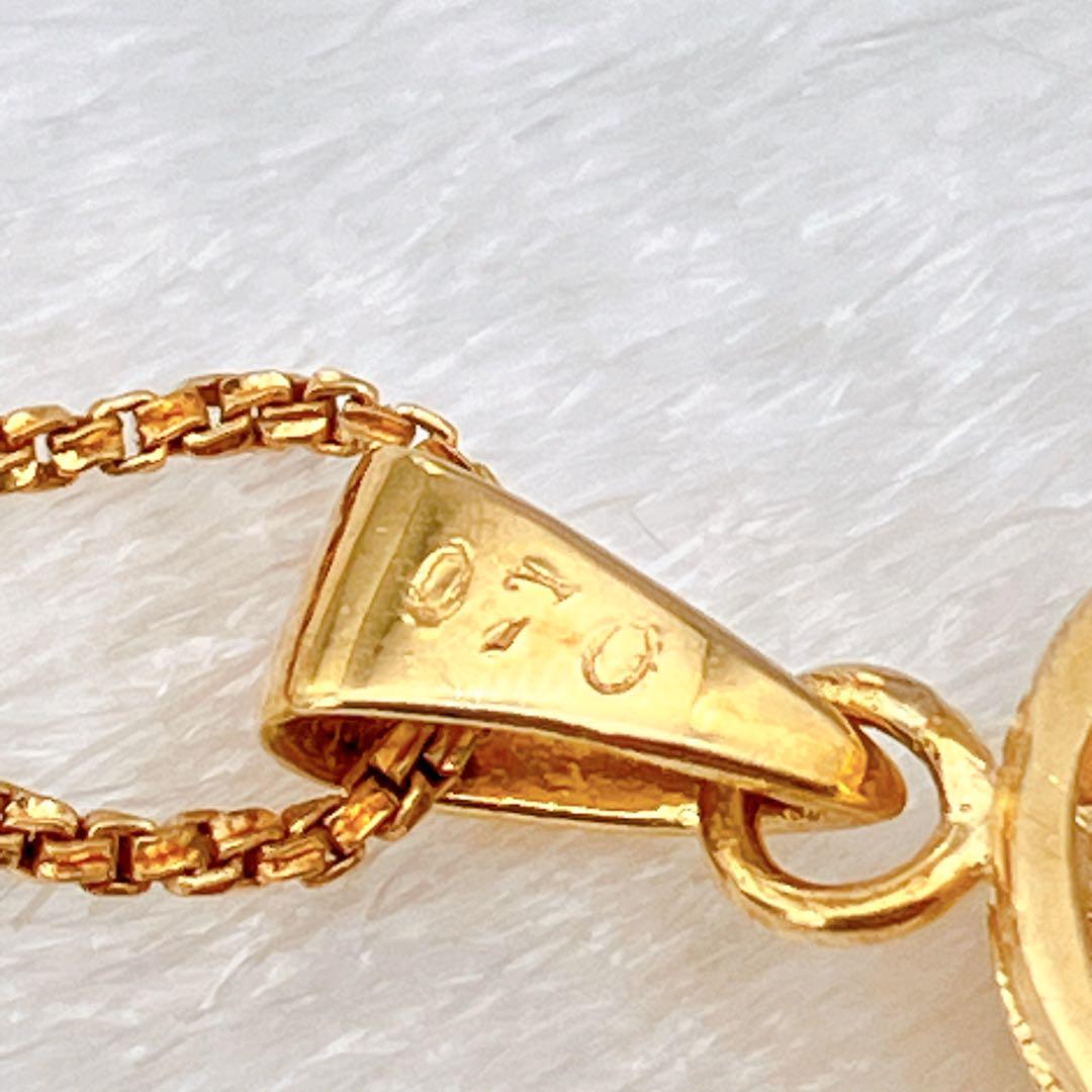 美品✨️ K18 YG ダイヤモンド 0.7ct ネックレストップ 2.19g
