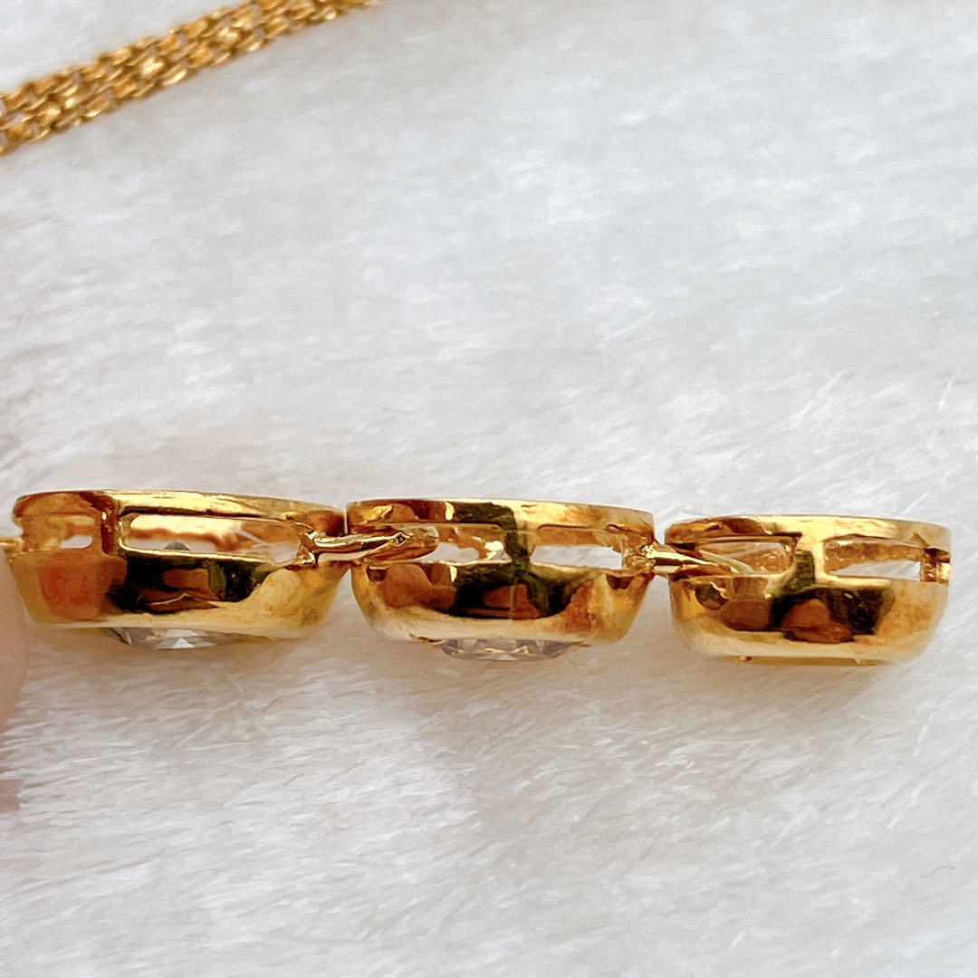 美品✨️ K18 YG ダイヤモンド 0.7ct ネックレストップ 2.19g