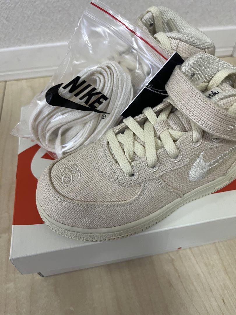 STUSSY×NIKE AIR FORCE 1 MID 15cm 新品②