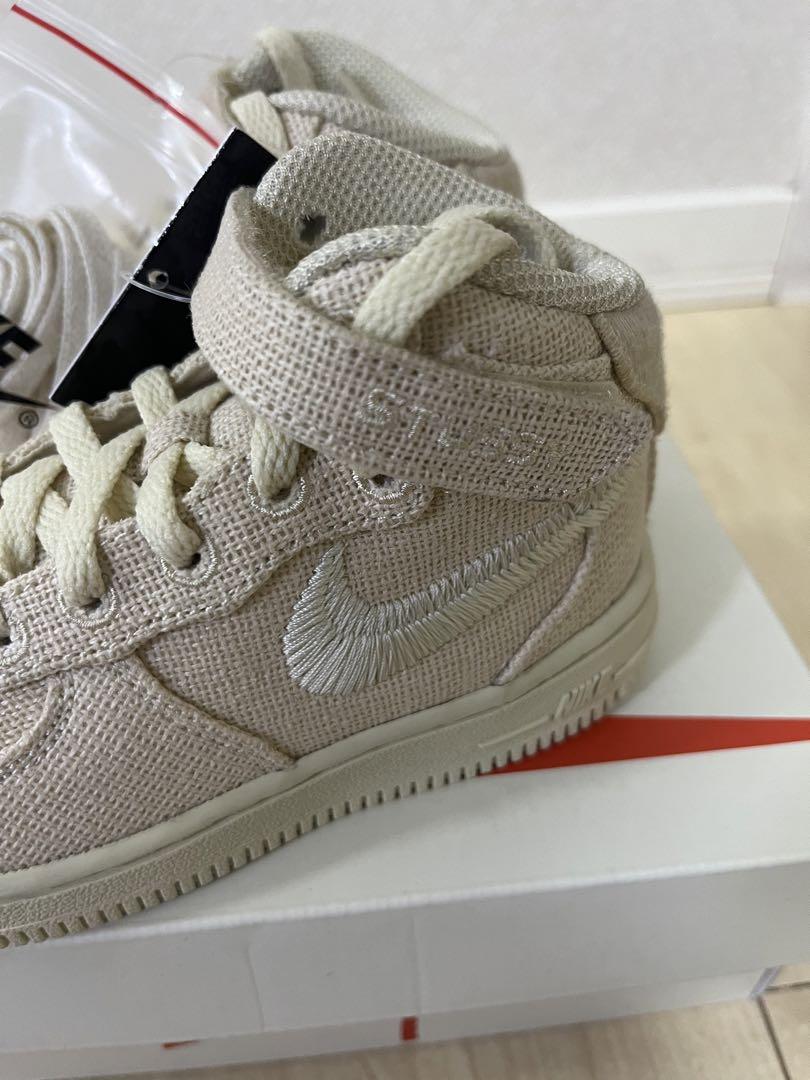 STUSSY×NIKE AIR FORCE 1 MID 15cm 新品②