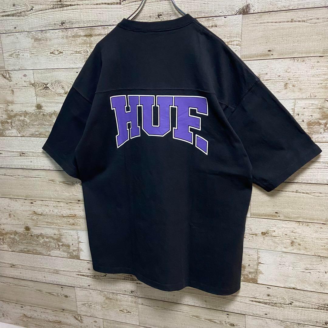 53【入手困難】ハフ/HUF♤ビッグロゴ 半袖Tシャツ 最高デザイン