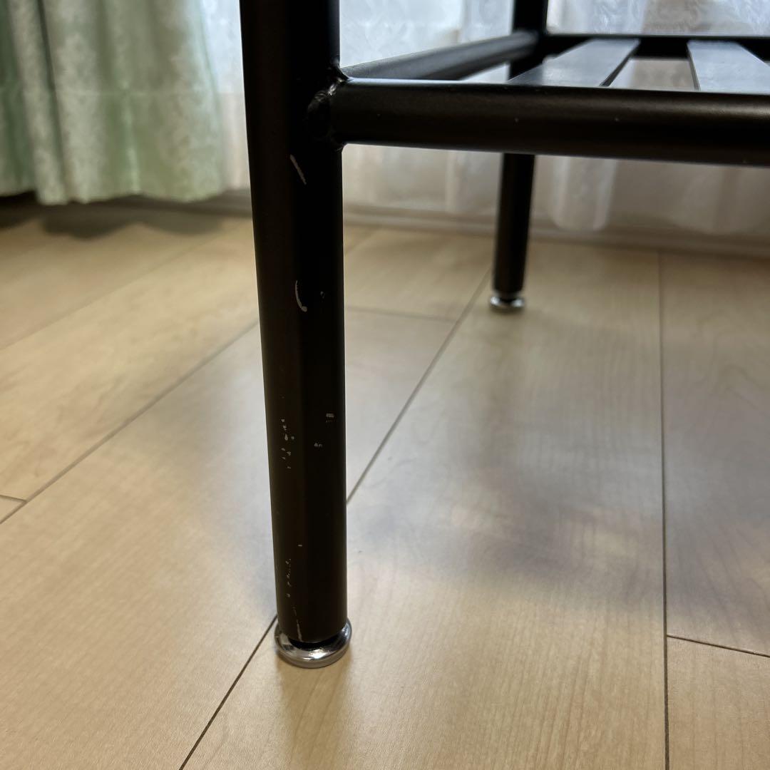 【配送可】2週限定出品。ヴィンテージ調 木製ローテーブル(元値3万円)